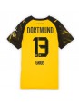 Billige Borussia Dortmund Pascal Gross #13 Hjemmedrakt Dame 2025-26 Kortermet